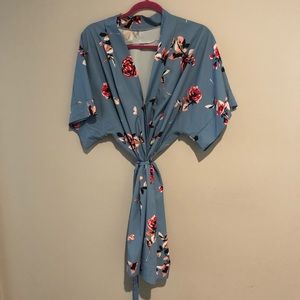 Floral smock dress size Med